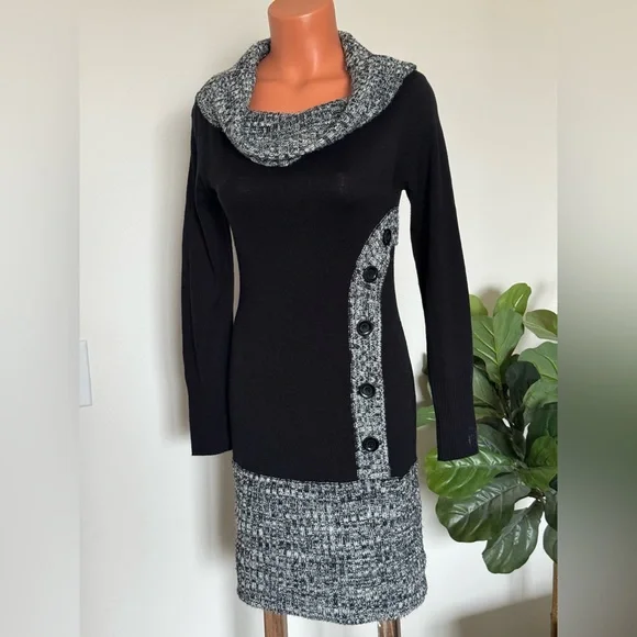 venus lace detail sweater dress Venus Purple Lace Detail Sweater Dress Rhinestone Embellished Medium